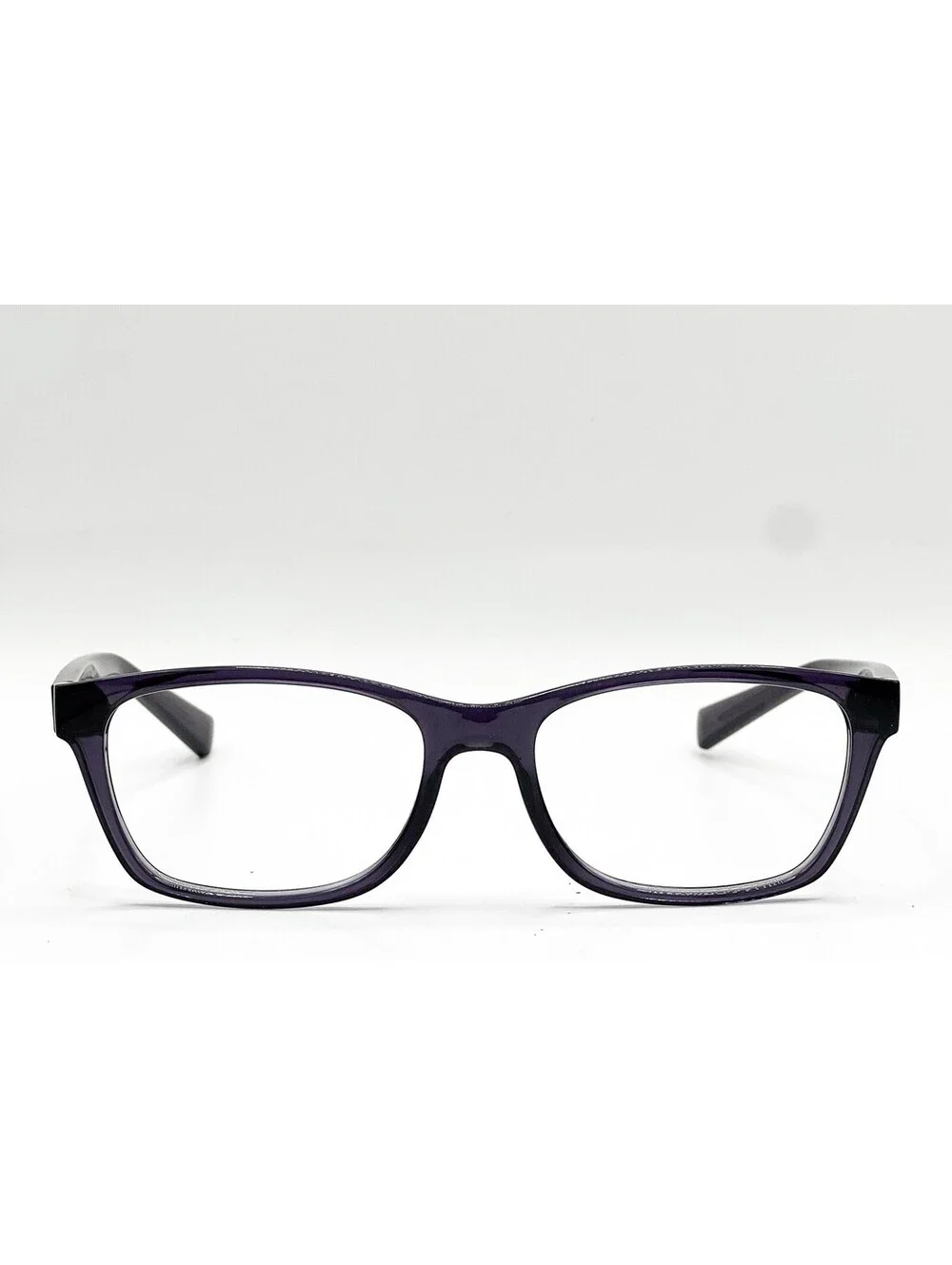 Armani Exchange Ax 3006 8005 Matte Black Transparent Eyeglasses 52-16-135